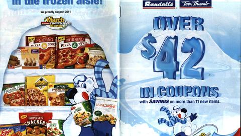 Safeway 'Frozen Food Month' Coupon Booklet