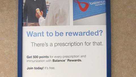 Walgreens Balance Rewards Prescription Poster