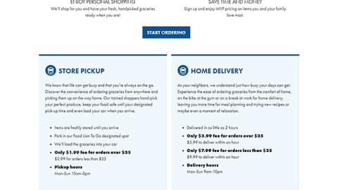 Food Lion 'Food Lion to Go' Informational Web Page