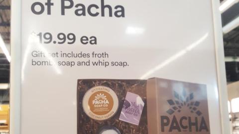 Whole Foods 'Gift of Pacha' Framed Sign